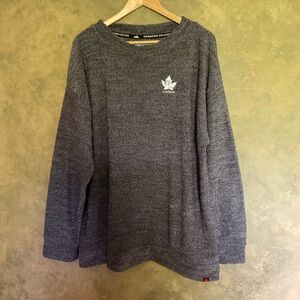 Canadian Collective Cotton Terry Oversized Crewneck Sweatshirt